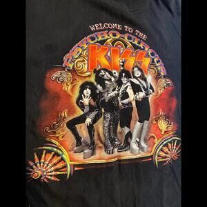 Kiss extra large xl psycho circus t-shirt cronies tag